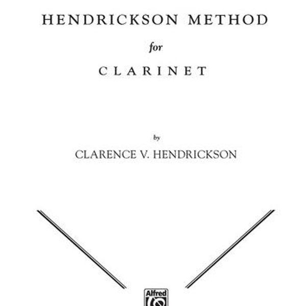 Hovedbilde HENDRICKSON METHOD for CLARINET, Book one